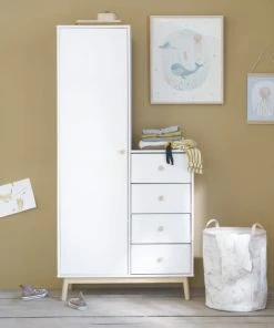 Maisons Du Monde Armoire 1 Porte 4 Tiroirs Blanche -Maisons du Monde boutique armoire 1 porte 4 tiroirs blanche 1000 16 39 215576 4