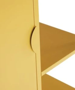 Maisons Du Monde Armoire 1 Porte Battante En Métal Jaune -Maisons du Monde boutique armoire 1 porte battante en metal jaune 1000 8 10 225428 3