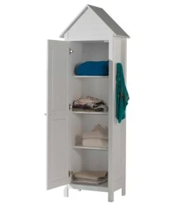 Vipack Armoire 1 Porte Beachhouse Blanc -Maisons du Monde boutique armoire 1 porte beachhouse blanc 2