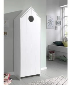 Vipack Armoire 1 Porte Blanc -Maisons du Monde boutique armoire 1 porte blanc 3