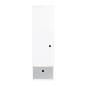 Wookids Armoire 1 Porte Façade Tiroir Vert Menthe 7 Wookids Armoire 1 Porte Façade Tiroir Vert Menthe - Image 5