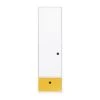 Wookids Armoire 1 Porte Façade Tiroir Jaune -Maisons du Monde boutique armoire 1 porte facade tiroir jaune