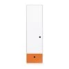 Wookids Armoire 1 Porte Façade Tiroir Orange -Maisons du Monde boutique armoire 1 porte facade tiroir orange