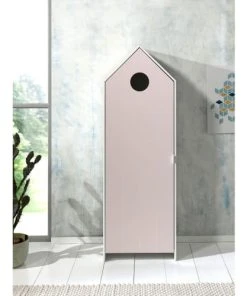 Vipack Armoire 1 Porte Rose -Maisons du Monde boutique armoire 1 porte rose 3