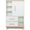 Wookids Armoire 147cm 1 Porte 2 Tiroirs Blanc 1 Wookids Armoire 147cm 1 Porte 2 Tiroirs Blanc -Maisons du Monde boutique armoire 147cm 1 porte 2 tiroirs blanc