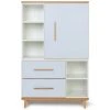 Wookids Armoire 147cm 1 Porte 2 Tiroirs Bleu Ciel -Maisons du Monde boutique armoire 147cm 1 porte 2 tiroirs bleu ciel