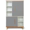 Wookids Armoire 147cm 2 Portes Gris Ardoise -Maisons du Monde boutique armoire 147cm 2 portes gris ardoise