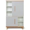 Wookids Armoire 147cm 2 Portes Manhattan Gris -Maisons du Monde boutique armoire 147cm 2 portes manhattan gris