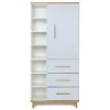Wookids Armoire 198cm 1 Porte 3 Tiroirs Bleu Ciel 1 Wookids Armoire 198cm 1 Porte 3 Tiroirs Bleu Ciel -Maisons du Monde boutique armoire 198cm 1 porte 3 tiroirs bleu ciel