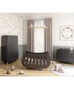 Songes Et Rigolades Armoire 2 Portes 1 Tiroir Gris Anthracite 8 Songes Et Rigolades Armoire 2 Portes 1 Tiroir Gris Anthracite -Maisons du Monde boutique armoire 2 portes 1 tiroir gris anthracite 2