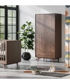 CALICOSY Armoire 2 Portes 1 Tiroir - H185 Cm - Marron 11 CALICOSY Armoire 2 Portes 1 Tiroir - H185 Cm - Marron -Maisons du Monde boutique armoire 2 portes 1 tiroir h185 cm marron 3