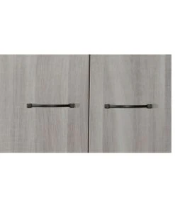 Sauthon Armoire 2 Portes 188x56x103cm Gris Foncé -Maisons du Monde boutique armoire 2 portes 188x56x103cm gris fonce 3