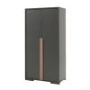 Vipack Armoire 2 Portes Anthracite -Maisons du Monde boutique armoire 2 portes anthracite