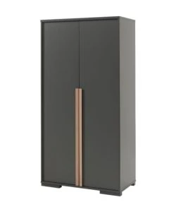 Vipack Armoire 2 Portes Anthracite