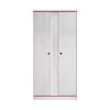 CALICOSY Armoire 2 Portes Avec Penderies Et Lingère L90 Cm - Décor Bois Blanc 2 CALICOSY Armoire 2 Portes Avec Penderies Et Lingère L90 Cm - Décor Bois Blanc -Maisons du Monde boutique armoire 2 portes avec penderies et lingere l90 cm decor bois blanc