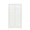 Bopita Armoire 2-portes Avec Rainures Blanc En MDF Et Panneaux De Particules -Maisons du Monde boutique armoire 2 portes avec rainures blanc en mdf et panneaux de particules