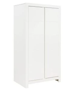 Bopita Armoire 2-portes Avec Rainures Blanc En MDF Et Panneaux De Particules 9 Bopita Armoire 2-portes Avec Rainures Blanc En MDF Et Panneaux De Particules -Maisons du Monde boutique armoire 2 portes avec rainures blanc en mdf et panneaux de particules 2