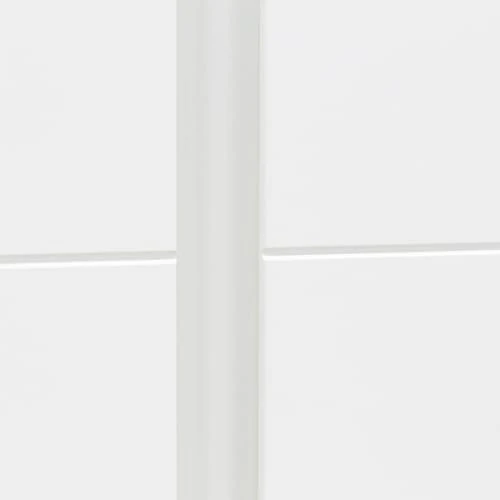 Bopita Armoire 2-portes Avec Rainures Blanc En MDF Et Panneaux De Particules 6 Bopita Armoire 2-portes Avec Rainures Blanc En MDF Et Panneaux De Particules - Image 4