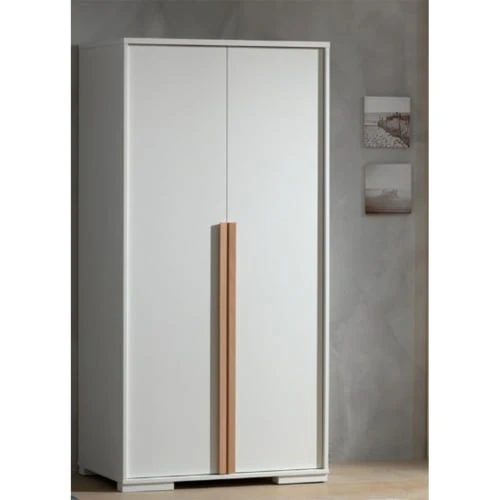 Vipack Armoire 2 Portes Blanc 6 Vipack Armoire 2 Portes Blanc – Image 4