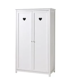 Vipack Armoire 2 Portes Blanc