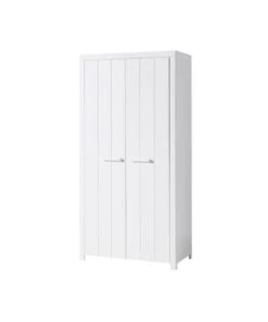 Vipack Armoire 2 Portes Blanc