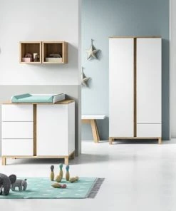 VOX Armoire 2 Portes Blanc -Maisons du Monde boutique armoire 2 portes blanc 32