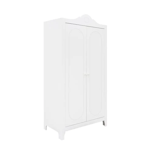Bopita Armoire 2 Portes Blanc 3 Bopita Armoire 2 Portes Blanc