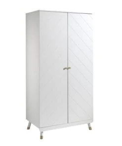 Vipack Armoire 2 Portes Blanc