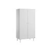 VOX Armoire 2 Portes Blanc -Maisons du Monde boutique armoire 2 portes blanc 50