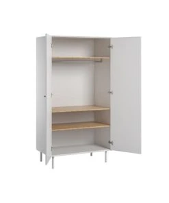 VOX Armoire 2 Portes Blanc -Maisons du Monde boutique armoire 2 portes blanc 52