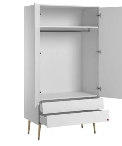 VOX Armoire 2 Portes Blanc -Maisons du Monde boutique armoire 2 portes blanc 74