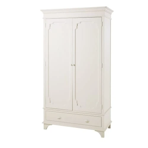 Maisons Du Monde Armoire 2 Portes Blanc Cassé 3 Maisons Du Monde Armoire 2 Portes Blanc Cassé – Image 2
