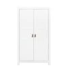 Bopita Armoire 2-portes Blanc En MDF Et Panneaux De Particules 2 Bopita Armoire 2-portes Blanc En MDF Et Panneaux De Particules -Maisons du Monde boutique armoire 2 portes blanc en mdf et panneaux de particules