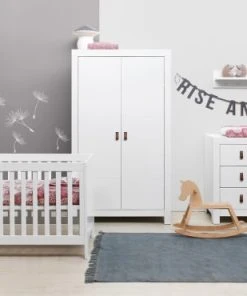 Bopita Armoire 2-portes Blanc En MDF Et Panneaux De Particules 11 Bopita Armoire 2-portes Blanc En MDF Et Panneaux De Particules -Maisons du Monde boutique armoire 2 portes blanc en mdf et panneaux de particules 4