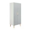 Bopita Armoire 2 Portes Blanc Gris -Maisons du Monde boutique armoire 2 portes blanc gris 3