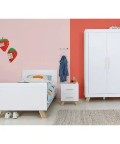 Bopita Armoire 2 Portes Blanc Naturel -Maisons du Monde boutique armoire 2 portes blanc naturel 20