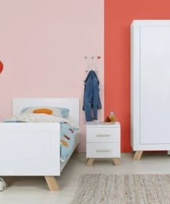 Bopita Armoire 2 Portes Blanc Naturel -Maisons du Monde boutique armoire 2 portes blanc naturel 21