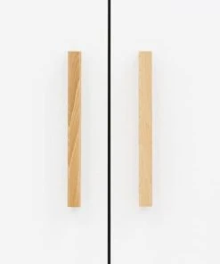 Bopita Armoire 2-portes Blanc/naturel En Panneaux De Particules Et Hêtre -Maisons du Monde boutique armoire 2 portes blanc naturel en panneaux de particules et hetre 3