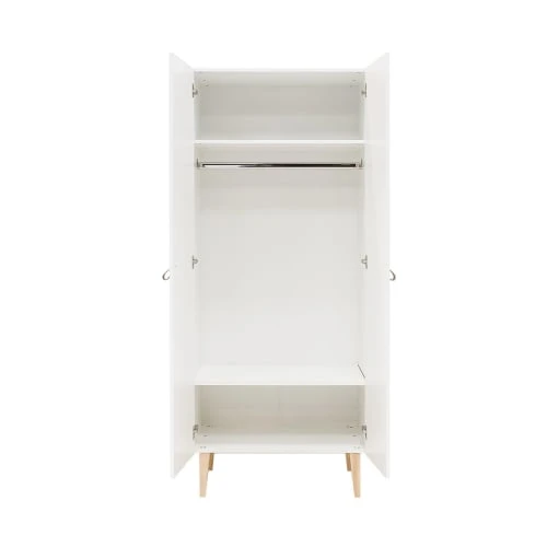 Bopita Armoire 2 Portes Blanc Naturel Naturel 5 Bopita Armoire 2 Portes Blanc Naturel Naturel – Image 3