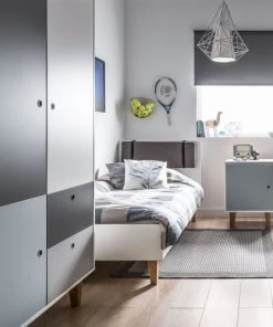 VOX Armoire 2 Portes Bleu -Maisons du Monde boutique armoire 2 portes bleu 2