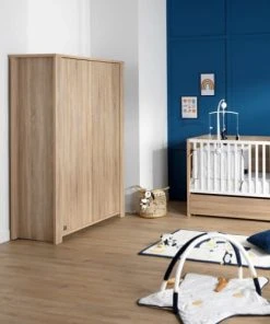 Sauthon Armoire 2 Portes Chêne Couleur Bois -Maisons du Monde boutique armoire 2 portes chene couleur bois 2