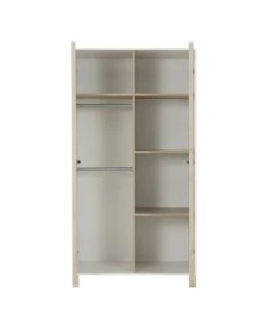 CALICOSY Armoire 2 Portes Enfant - Blanc 101 X H194 Cm -Maisons du Monde boutique armoire 2 portes enfant blanc 101 x h194 cm 3