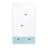 Wookids Armoire 2 Portes Façade Tiroir Bleu Ciel 1 Wookids Armoire 2 Portes Façade Tiroir Bleu Ciel -Maisons du Monde boutique armoire 2 portes facade tiroir bleu ciel