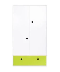 Wookids Armoire 2 Portes Façade Tiroir Fushia -Maisons du Monde boutique armoire 2 portes facade tiroir citron vert colorflex 2