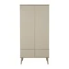 Quax Armoire 2 Portes Gris 1 Quax Armoire 2 Portes Gris -Maisons du Monde boutique armoire 2 portes gris