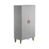 VOX Armoire 2 Portes Gris -Maisons du Monde boutique armoire 2 portes gris 7