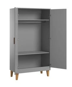 VOX Armoire 2 Portes Gris -Maisons du Monde boutique armoire 2 portes gris 8