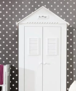 Pinio Armoire 2 Portes Haute Blanc -Maisons du Monde boutique armoire 2 portes haute blanc 3