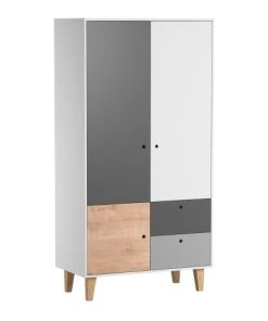 VOX Armoire 2 Portes Naturel
