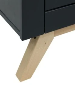 Bopita Armoire 2 Portes Noir Naturel -Maisons du Monde boutique armoire 2 portes noir naturel 8